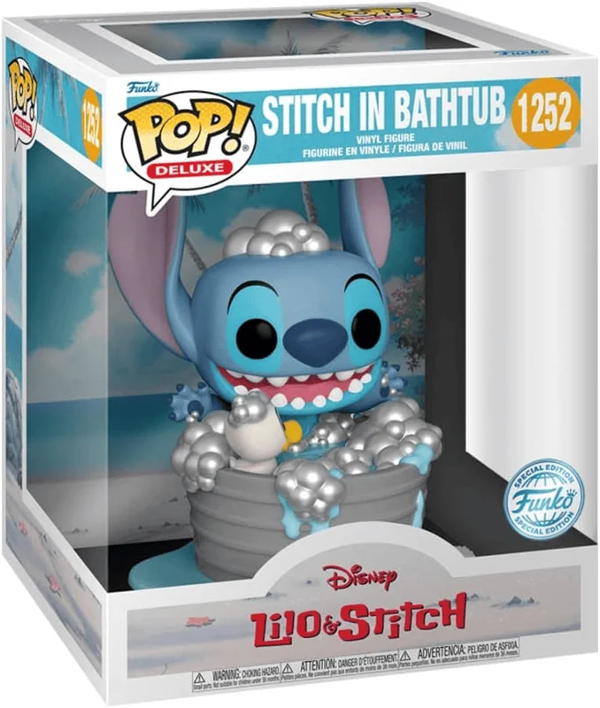 Stitch in Bathtub #1252 Funko Pop from Disney