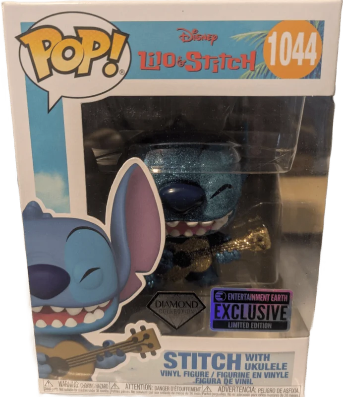Stitch with Ukulele #1044 Funko Pop from Lilo & Stitch