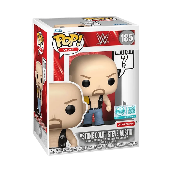 "Stone Cold" Steve Austin #185 Funko Pop from WWE