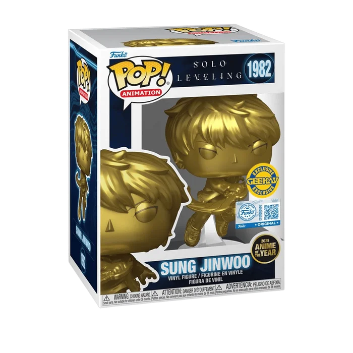 Sung Jinwoo #1982 Funko Pop from Solo Leveling