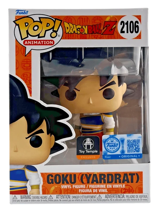 Goku (Yardrat) #2106 Funko Pop from Dragon Ball Z