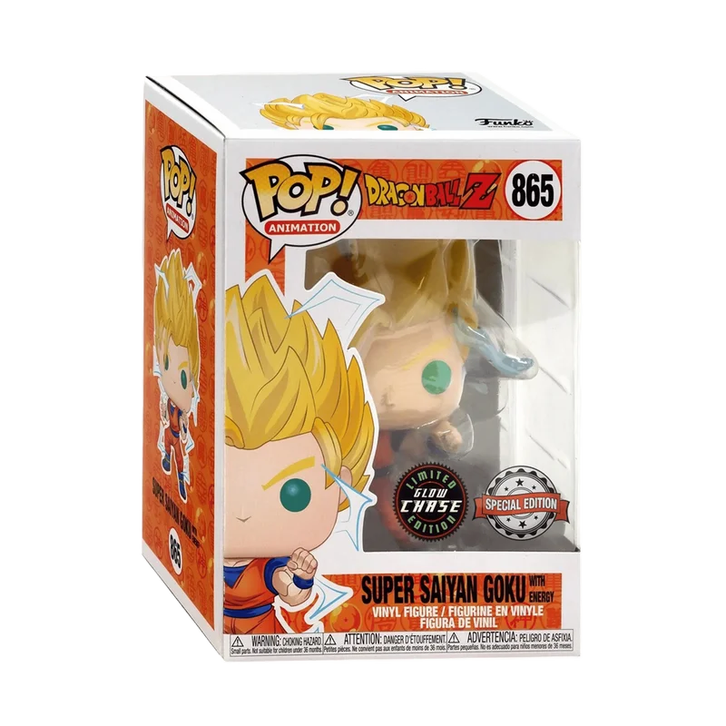 Super Saiyan Goku with Energy #865 Funko Pop from Dragon Ball Z