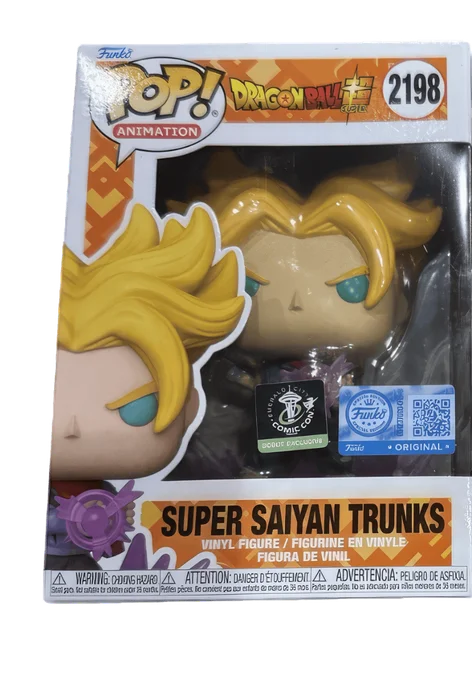Super Saiyan Trunks #2198 Funko Pop from Dragon ball Super