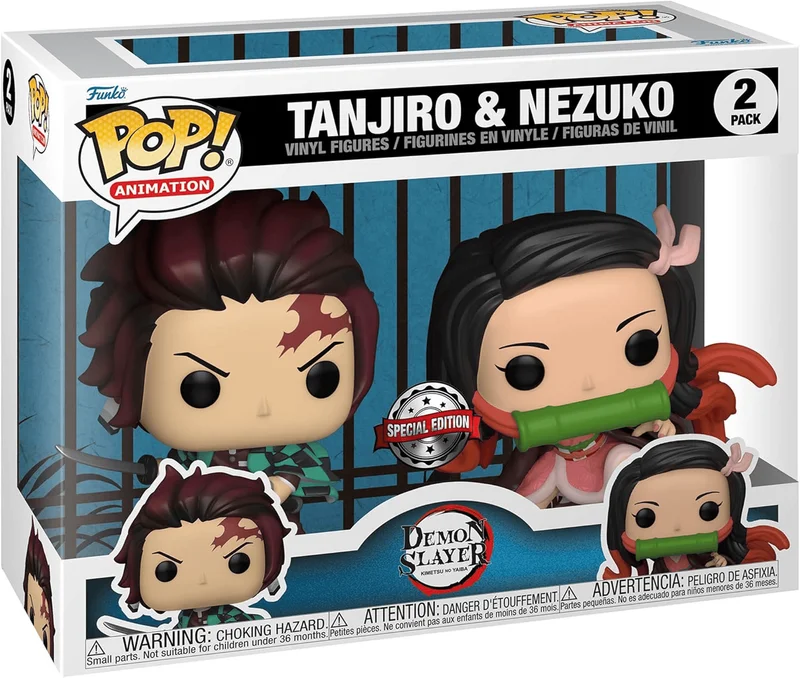 Tanjiro & Nezuko #2 PACK Funko Pop from Demon Slayer