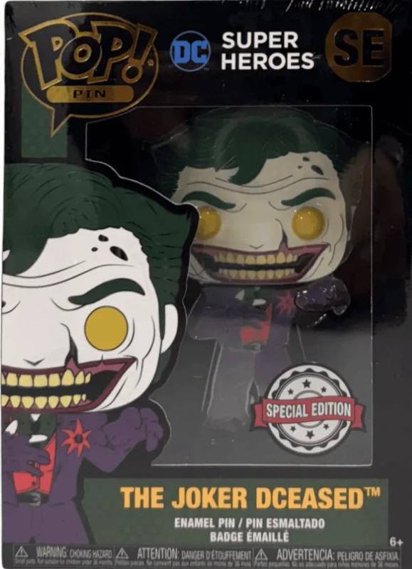 The Joker Dceased #SE Funko Pop from DC Super Heroes