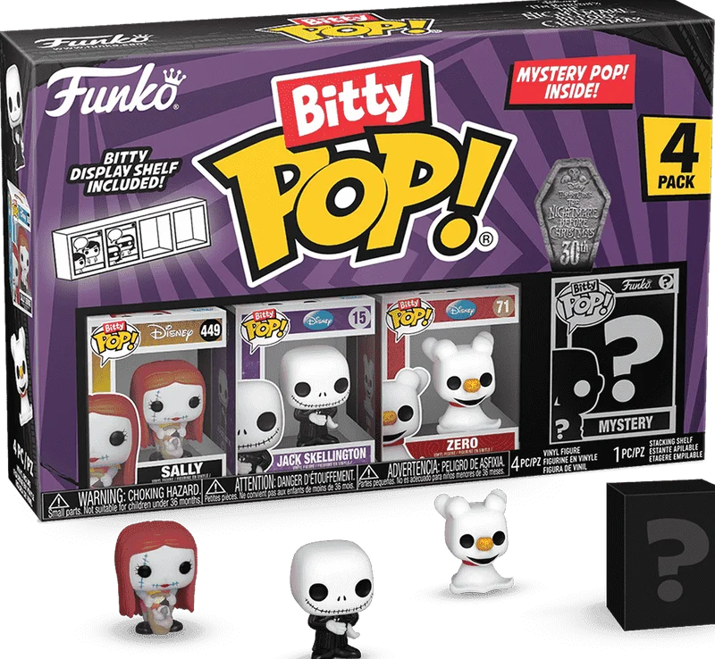 The Nightmare Before Christmas #4 PACK Funko Pop from The Nightmare Before Christmas