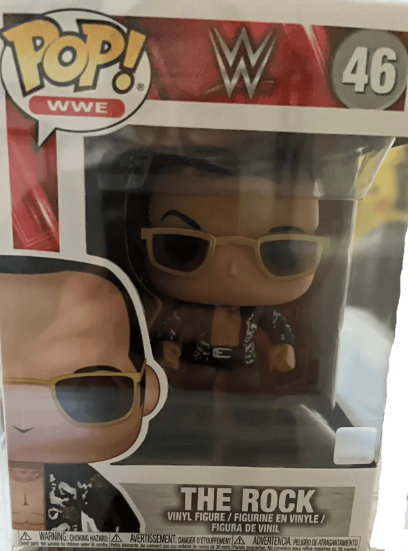 The Rock #46 Funko Pop from WWE