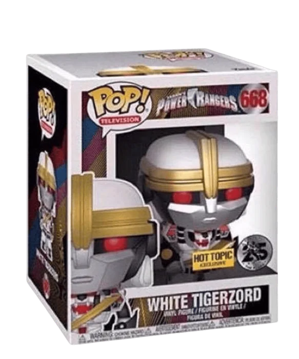 White Tigerzord #668 Funko Pop from Power Rangers