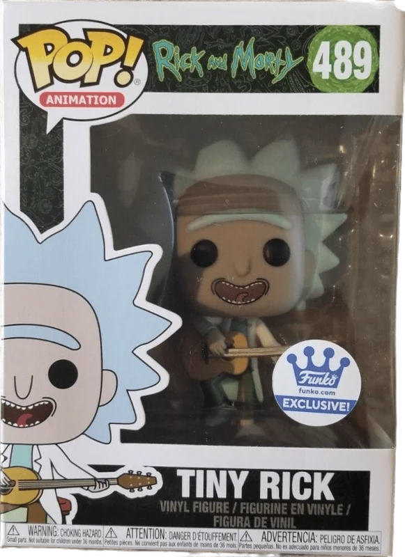 Tiny Rick #489 Funko Pop from Rick and Morty