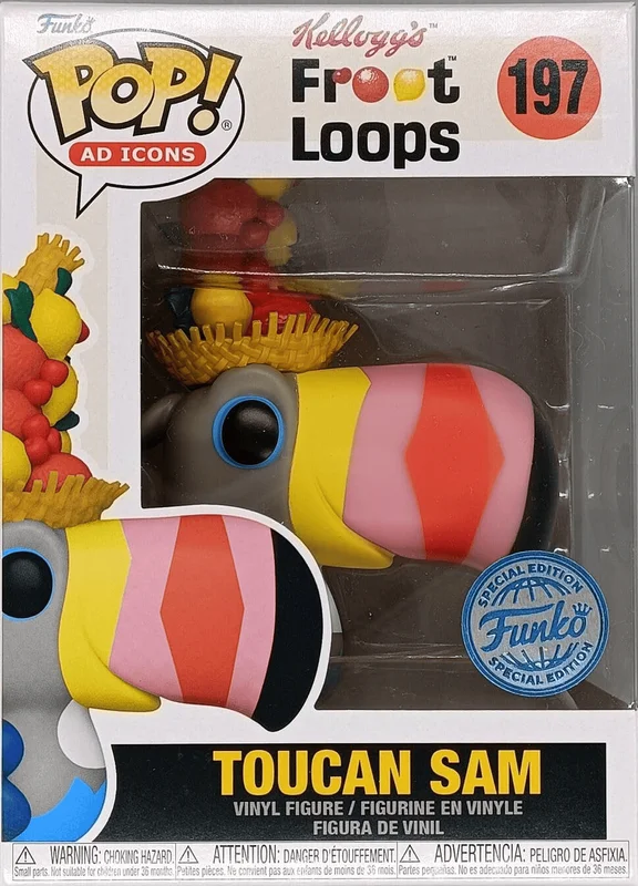 Toucan Sam #197 Funko Pop from Kellogg's