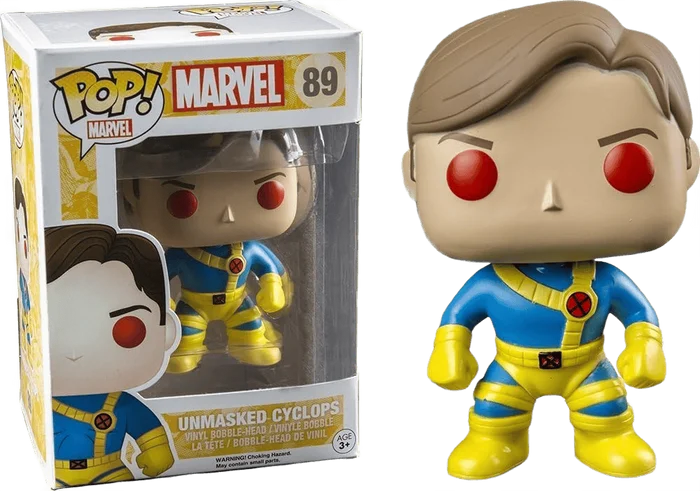 Unmasked Cyclops #89 Funko Pop from Marvel