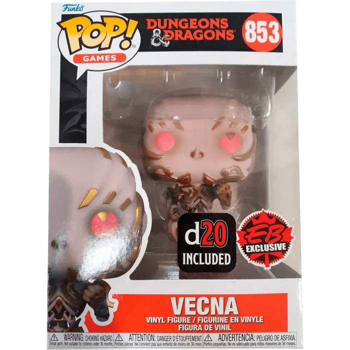 Vecna #853 Funko Pop from Dungeons & Dragons
