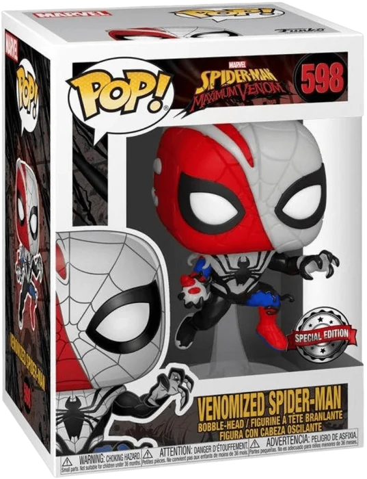 Venomized Spider-Man #598 Funko Pop from Spider-Man Maximum Venom