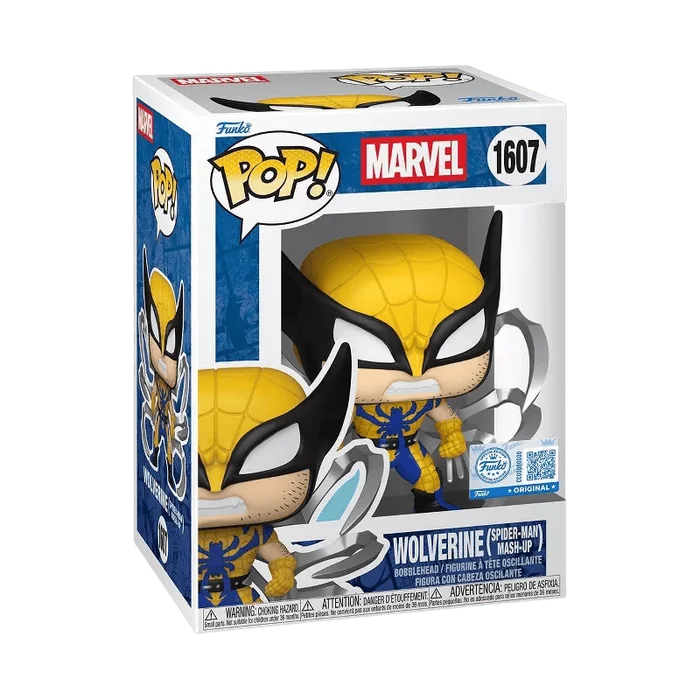 Wolverine (Spider-Man Mash Up) #1607 Funko Pop from Marvel