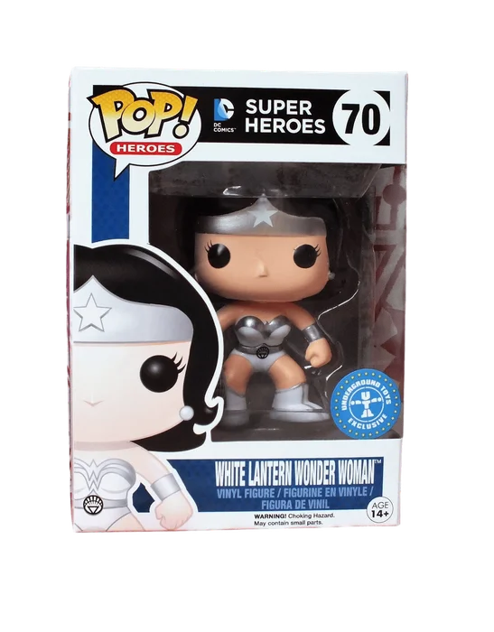 White Lantern: Wonder Woman #70 Funko Pop from DC Super Heroes