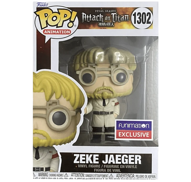 Zeke Jaeger #1302 Funko Pop from Attack on Titan