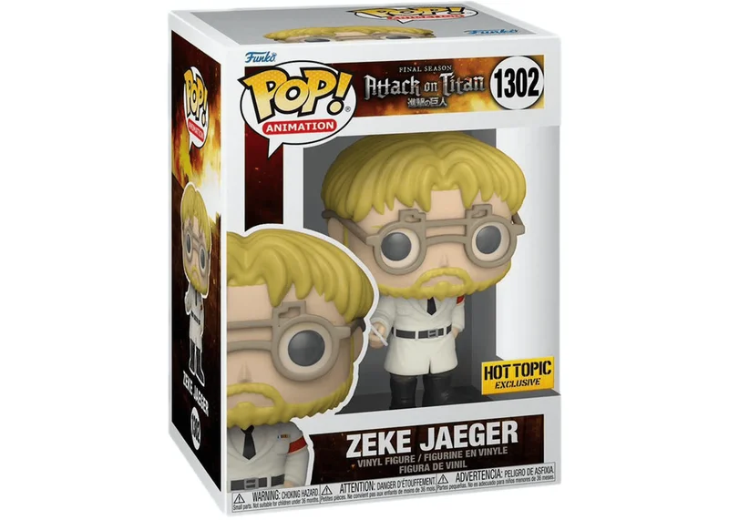 Zeke Jaeger #1302 Funko Pop from Attack on Titan