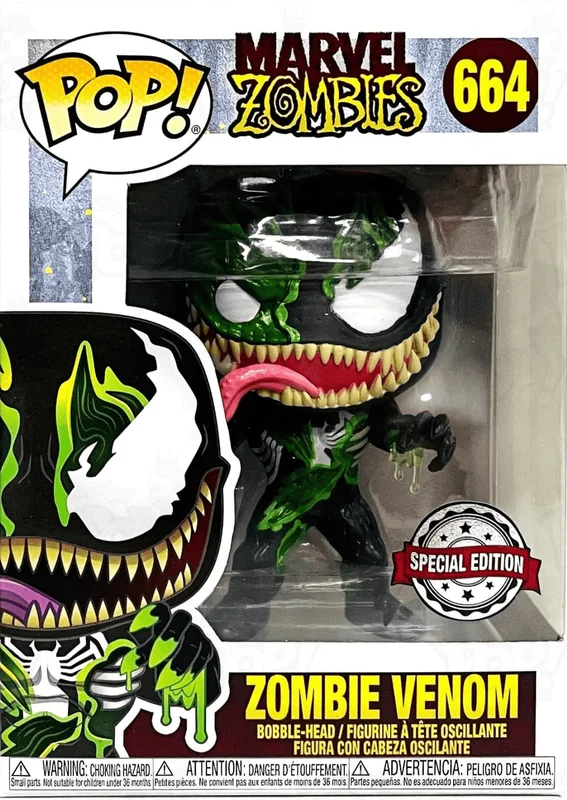 Zombie Venom #664 Funko Pop from Marvel