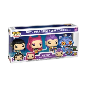 Zoey / Mira / Rumi / Derpy Tiger with Sussie Bird #4 PC/PZ Funko Pop