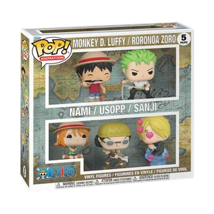 Monkey D. Luffy / Roronoa Zoro Nami / Usopp / Sanji #5 PC/PZ Funko Pop
