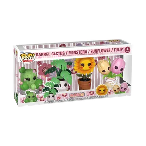 Barrel Cactus / Monstera / Sunflower / Tulip #4 PC/PZ Funko Pop