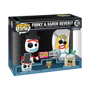 Forky and Karen Beverly #2 PC/PZ Funko Pop
