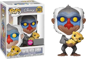 Rafiki with Simba #301 Funko Pop