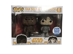 Han Solo & Chewbacca #2 PACK Funko Pop