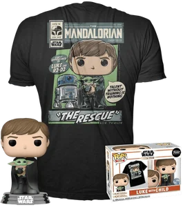 Luke with Child Funko Pop