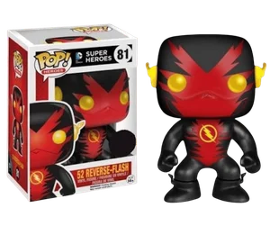 52 Reverse-Flash #81 Funko Pop