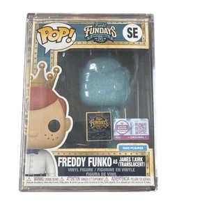 Freddy Funko as James T. Kirk (Translucent) #SE Funko Pop