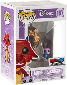 Mushu & Cricket #167 Funko Pop