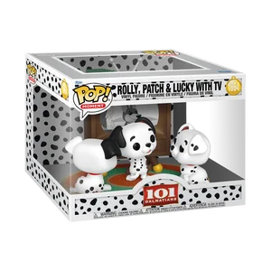Rolly, Patch & Lucky with TV #1664 Funko Pop