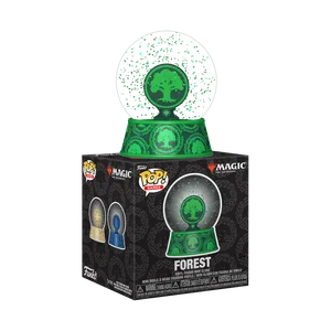 Magic The Gathering Forest Mini Glitter Globe Funko Pop