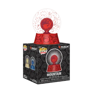 Magic The Gathering Mountain Mini Glitter Globe Funko Pop