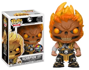 Scorpion Flaming Skull #255 Funko Pop