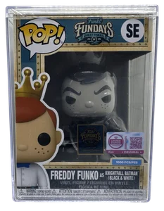 Freddy funko as Knightfall Batman (Black & White) #SE Funko Pop