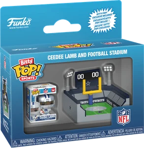 Ceedee Lamb and Football Stadium Funko Pop