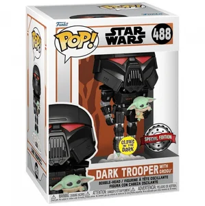 Dark Trooper with Grogu #488 Funko Pop