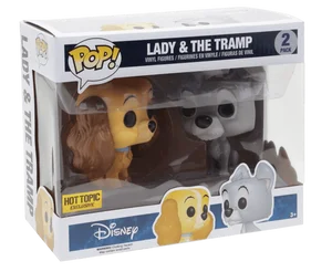 Lady & The Tramp #2 PACK Funko Pop