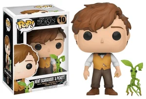 Newt Scamander & Pickett #10 Funko Pop
