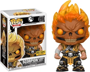 Scorpion Flaming Skull #255 Funko Pop