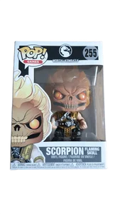 Scorpion Flaming Skull #255 Funko Pop