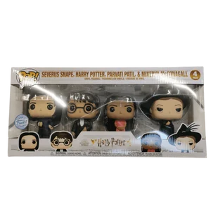 Severus Snape, Harry Potter, Parvati Patil & Minerva McGonagall #4 PACK Funko Pop