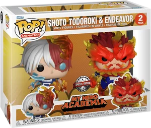 Shoto Todoroki & Endeavor #2 PACK Funko Pop