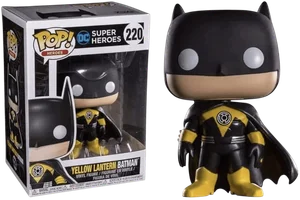Yellow Lantern Batman #220 Funko Pop