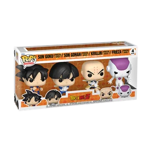 Son Goku (Frieza Saga) / Son Gohan (Frieza Saga) / Krillin (Frieza Saga) / Frieza (Frieza Saga) #4 PC/PZ Funko Pop