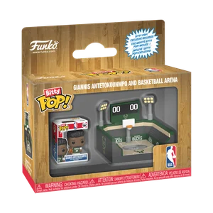 Giannis Antetokounmpo & Basketball Arena Funko Pop