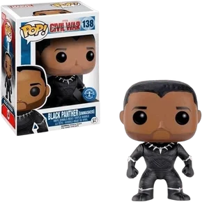 Black Panther (Unmasked) #138 Funko Pop