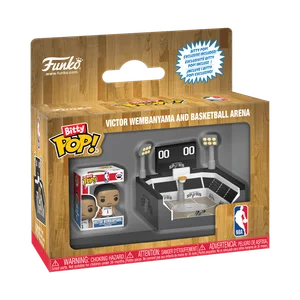 Towns Victor Wembanyama & Basketball Arena Funko Pop